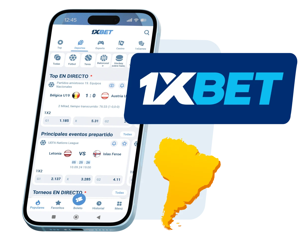 Descargar 1xBet APP